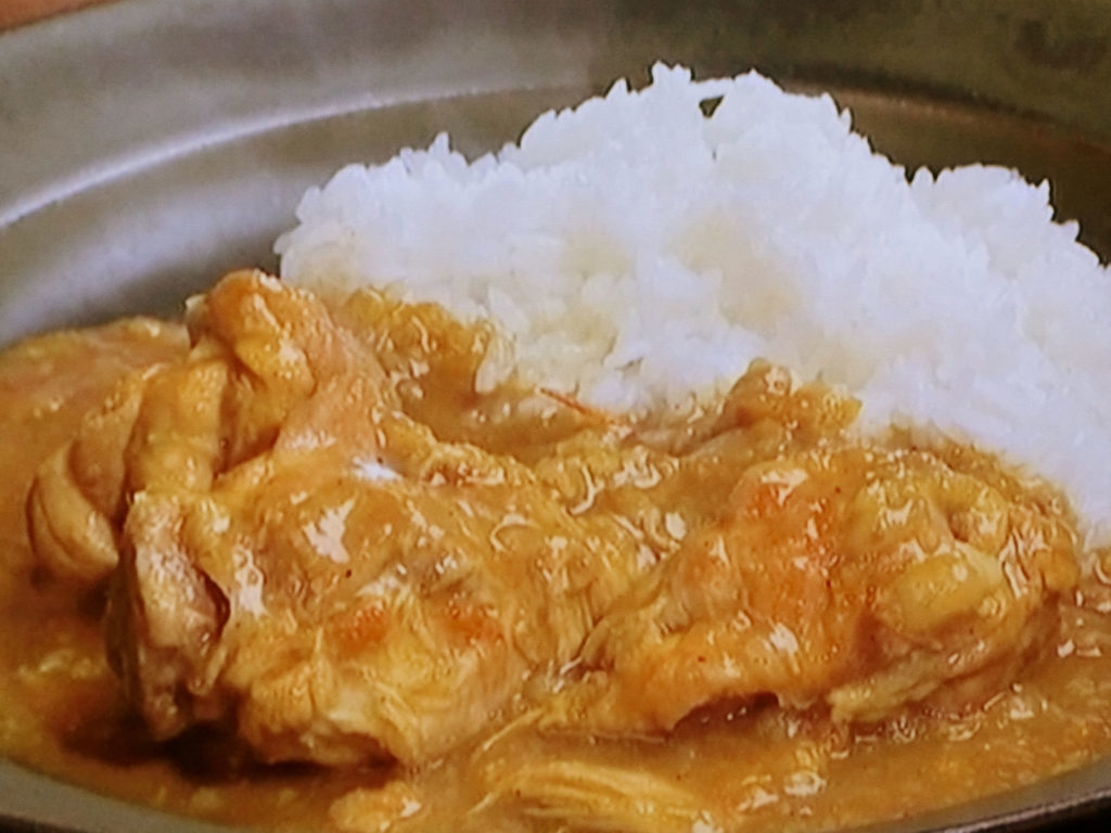 【キューピー３分クッキング】骨つきチキンカレーのレシピ・石原洋子