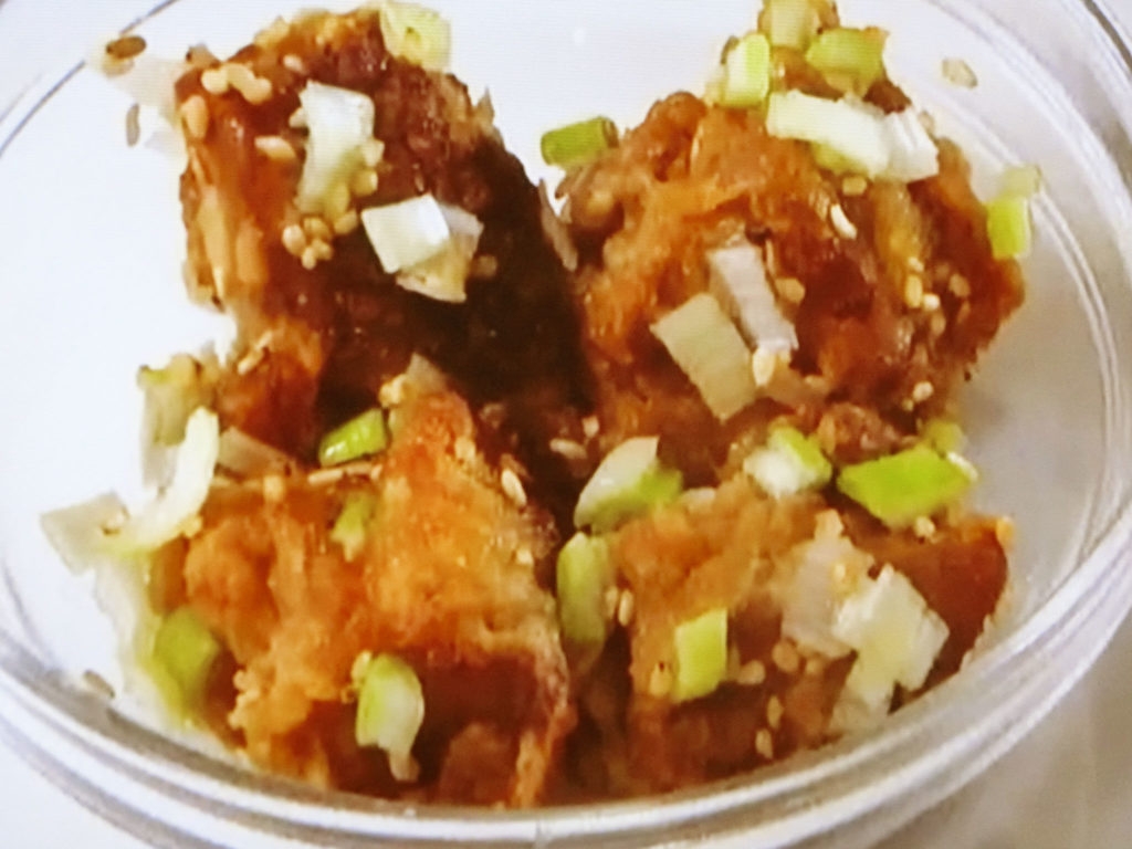 【あさイチ】揚げびたし風～から揚げのレシピ・クイズとくもり・長谷川りえ