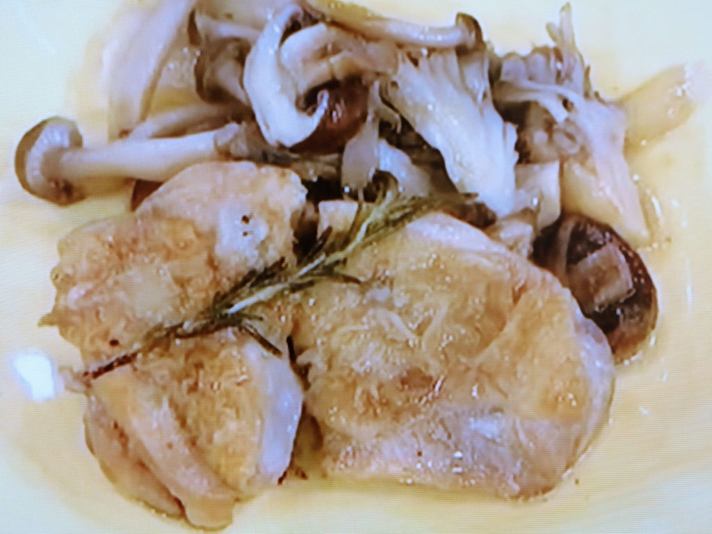 【あさイチ】きのこたっぷり鶏肉のビネガー蒸し煮のレシピ・みんな！ゴハンだよ・ヤミー