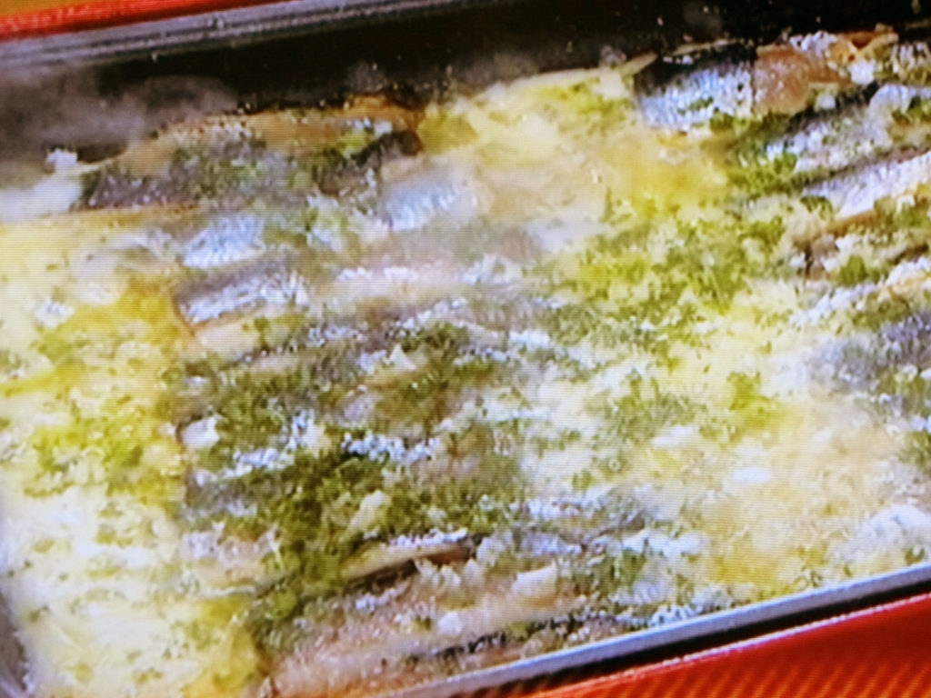 【男子ごはん】イワシのチーズ焼きのレシピ・国分太一・栗原心平