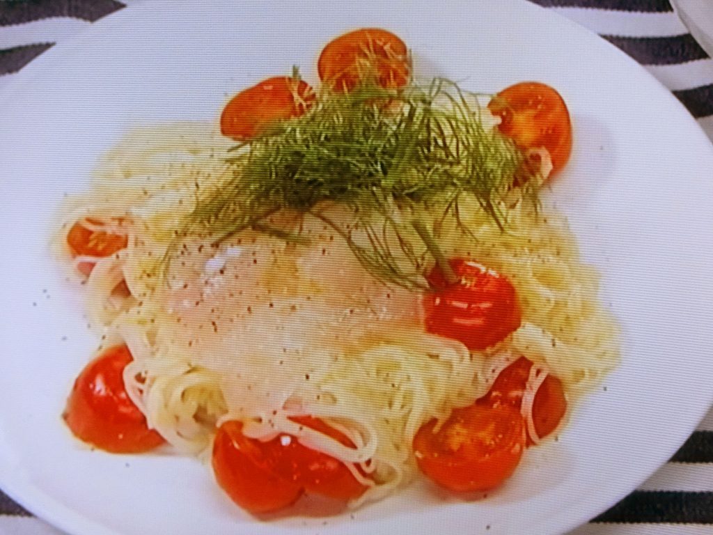 【男子ごはん】タイとディルの冷製そうめんのレシピ・国分太一・栗原心平