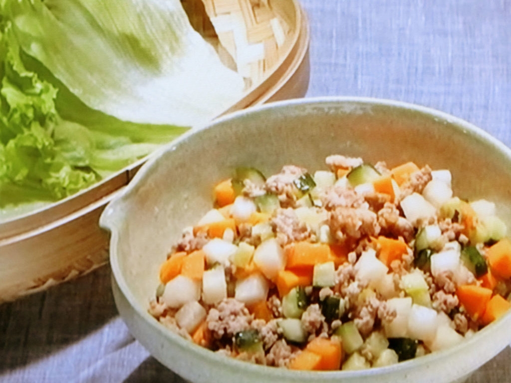 【きょうの料理】豚ひき肉の漬物炒めのレシピ・今井亮
