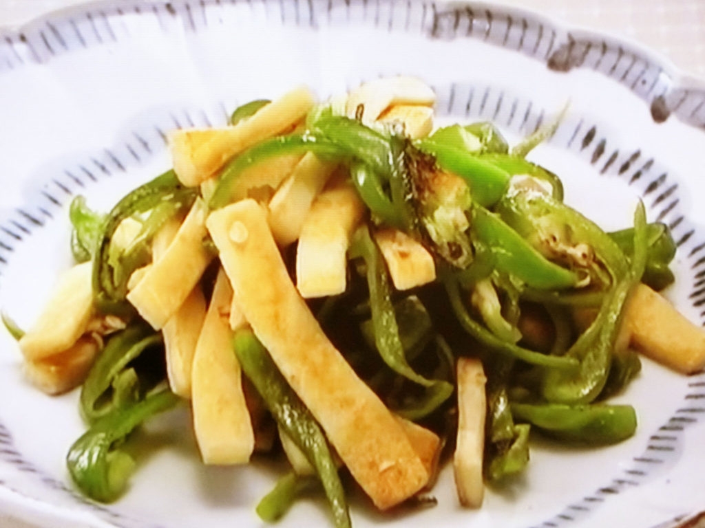 【おかずのクッキング】高野豆腐の炒めもののレシピ・土井善晴