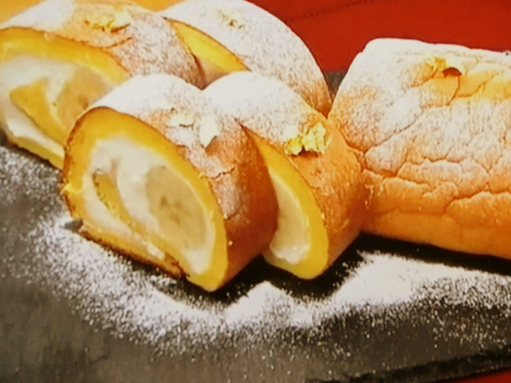 【おびゴハン！】丸ごとバナナのロールケーキのレシピ