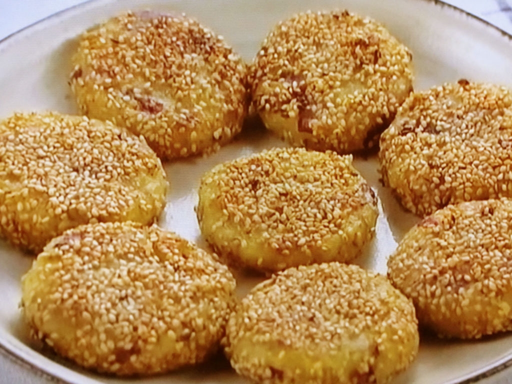 【きょうの料理】さつまいものごま焼きのレシピ・ゆーママ,松本ゆうみ,松本有美・松本有美,松本ゆうみ,ゆーママ