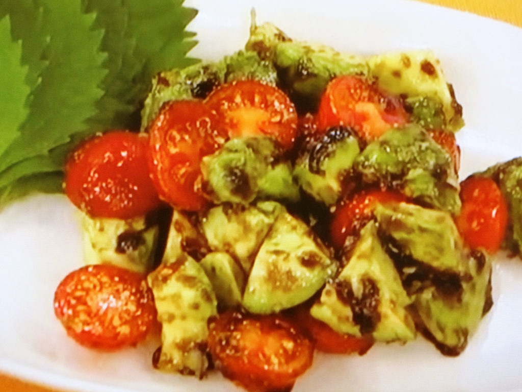 【あさイチ】アボカドとトマトの海苔あえのレシピ・みんな！ゴハンだよ・尾身奈美枝