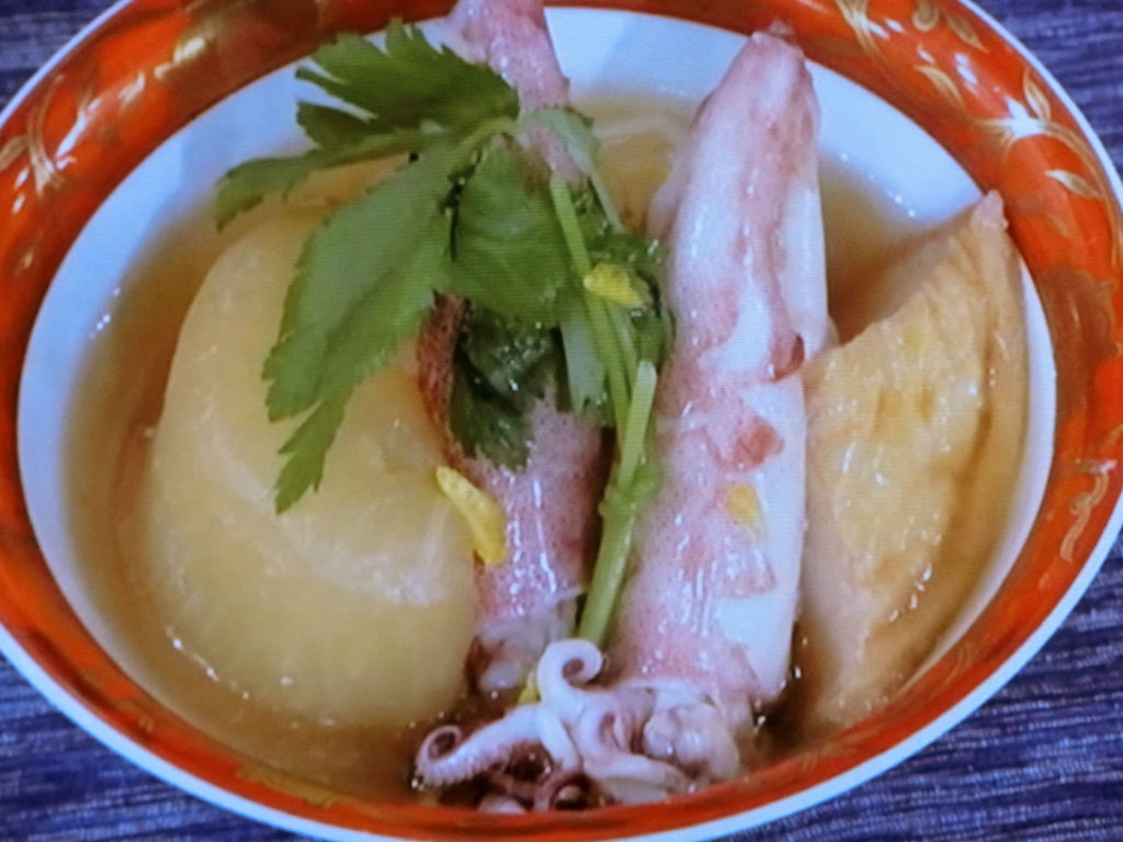 【噂の東京マガジン　やってTRY！】イカ大根のレシピ・細山和範
