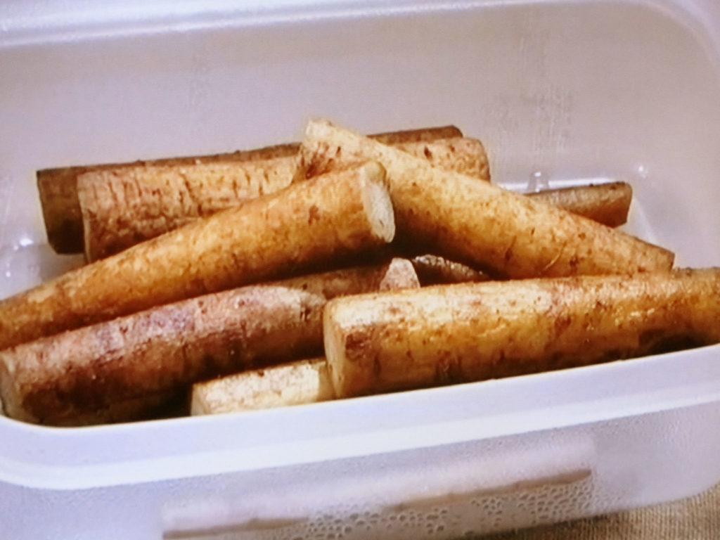 【きょうの料理】フライパン蒸しごぼうのレシピ・藤井恵