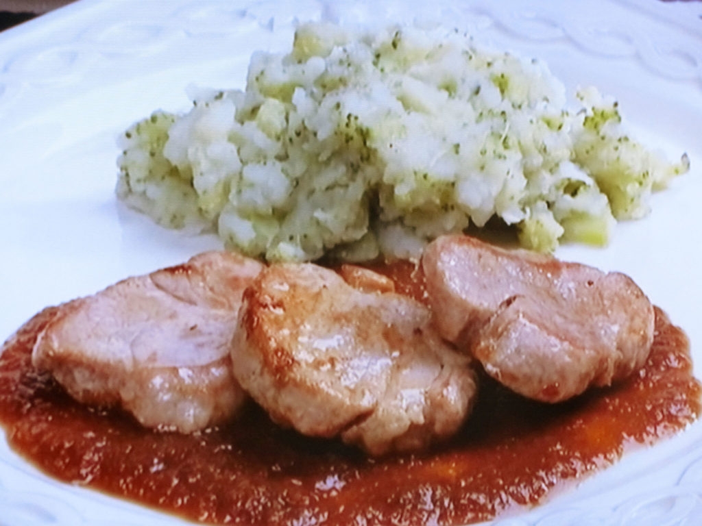 【キューピー３分クッキング】豚ヒレ肉のソテーハニーワインソースのレシピ・石原洋子
