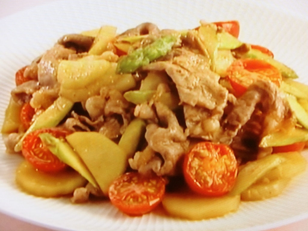 【上沼恵美子のおしゃべりクッキング】牛肉とじゃがいもの炒めもののレシピ・上沼恵美子・石川智之