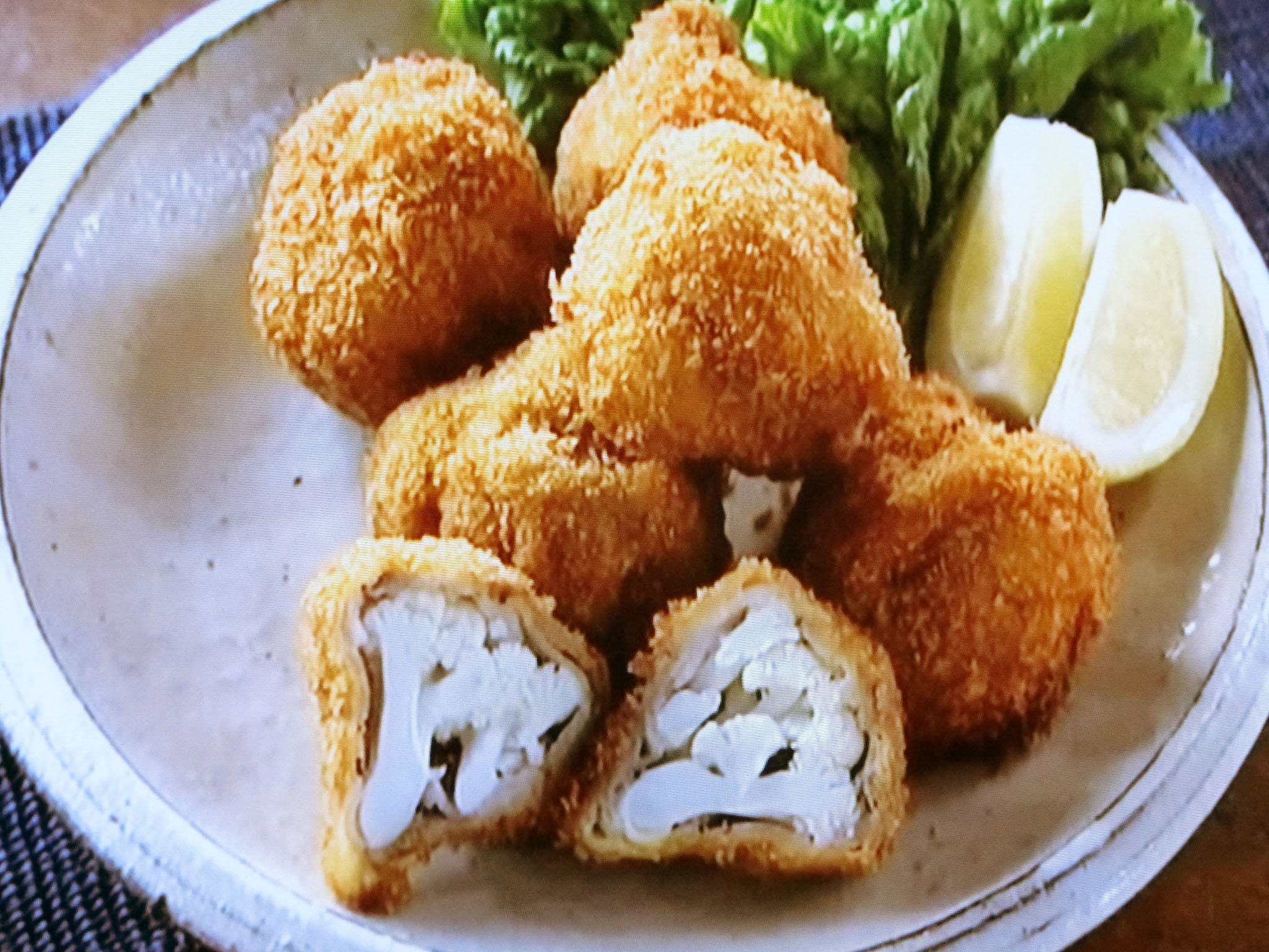 Nhkきょうの料理 カリフラワーの肉巻きフライ のレシピby船橋律子 10月28日 おさらいキッチン