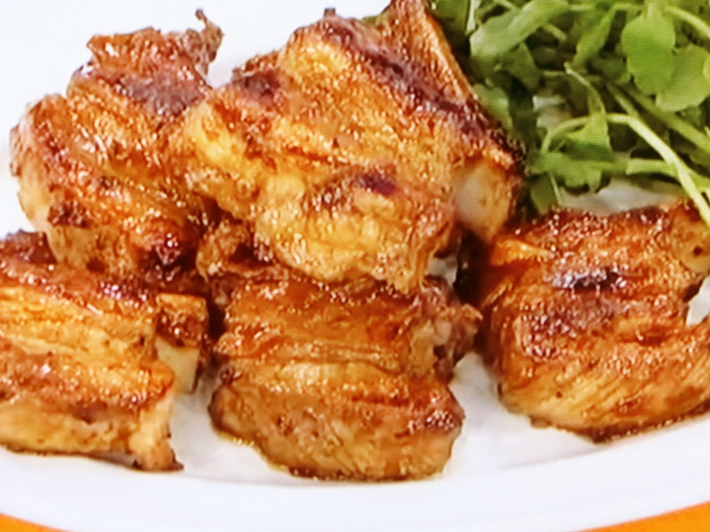 【あさイチ】フライパン焼きスペアリブのレシピ・みんな！ゴハンだよ・市瀬悦子