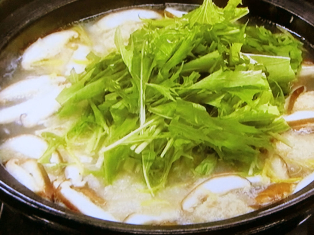 【男子ごはん】鶏のゆずしょうがみぞれ鍋のレシピ・国分太一・栗原心平