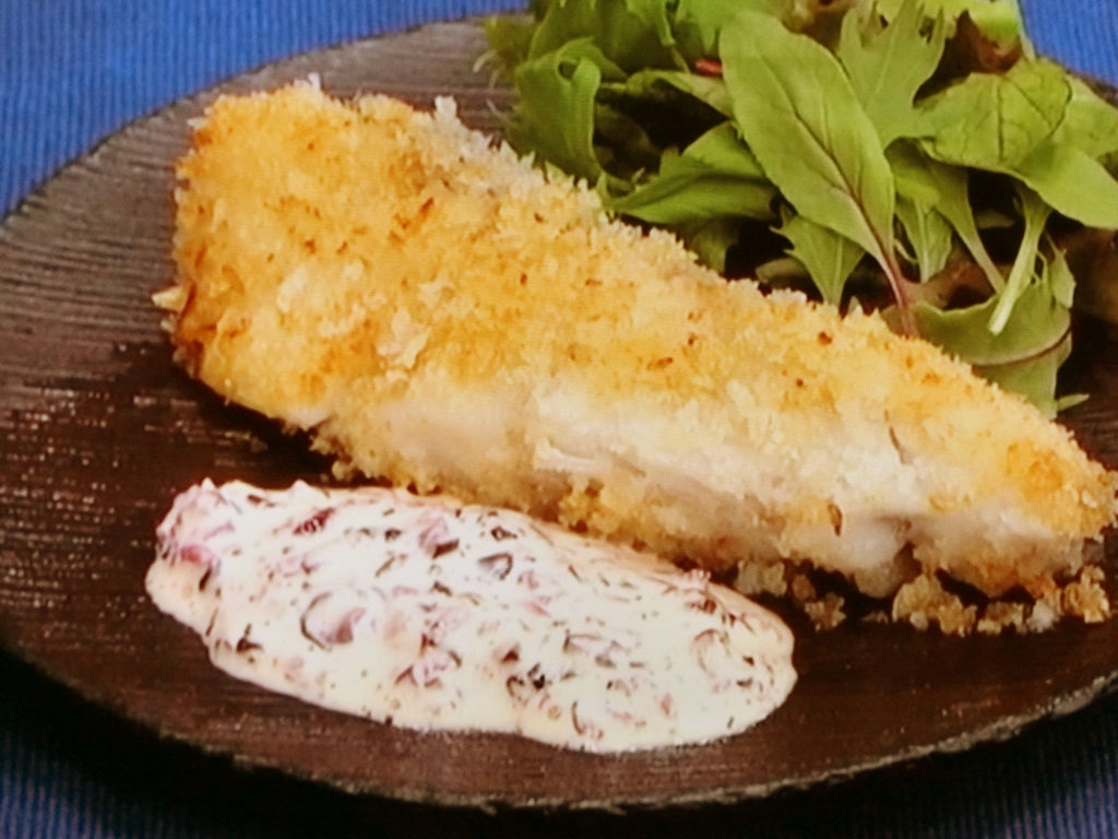 【ノンストップ】タラのパン粉焼きのレシピ・笠原将弘・笠原将弘のおかず道場・茂木茂徳