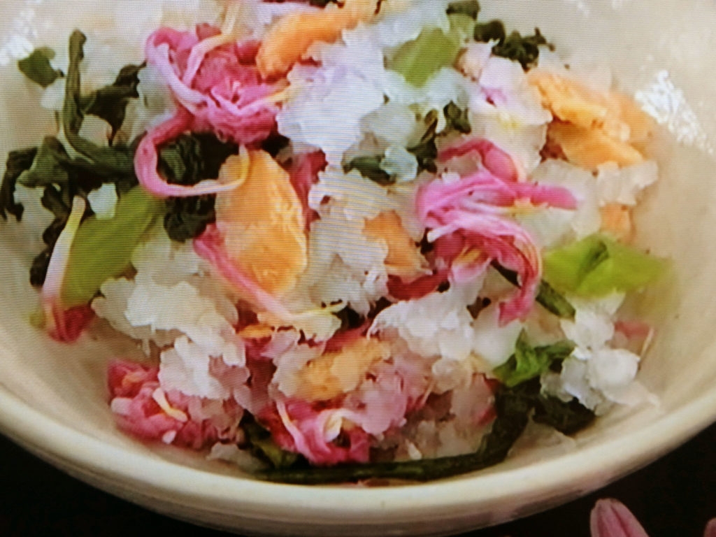 【あさイチ】菊とさけのおろしあえのレシピ・みんな！ゴハンだよ・松村眞由子