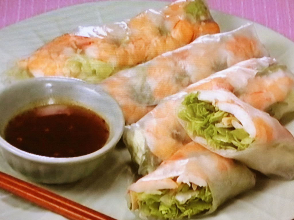 【きょうの料理ビギナーズ】えびの生春巻きのレシピ