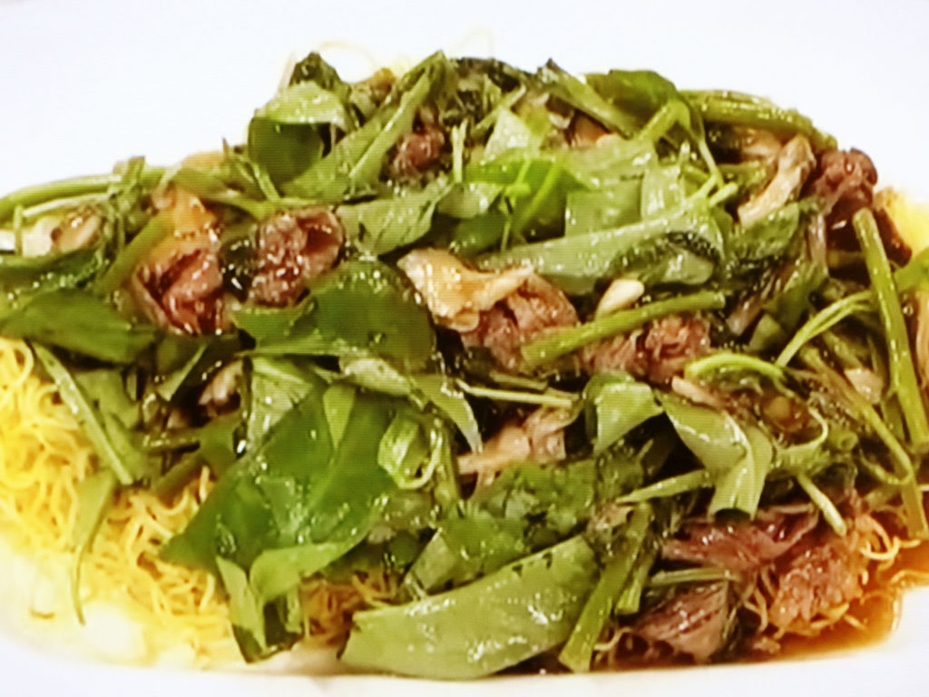 【あさイチ】きのこと牛肉のあんかけ焼きそばのレシピ・みんな！ゴハンだよ・栗原はるみ