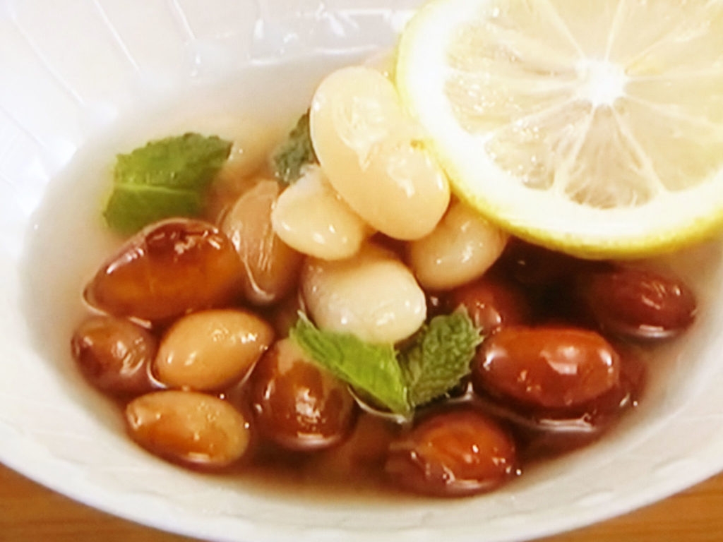 【おかずのクッキング】豆のシロップレモンのレシピ・土井善晴