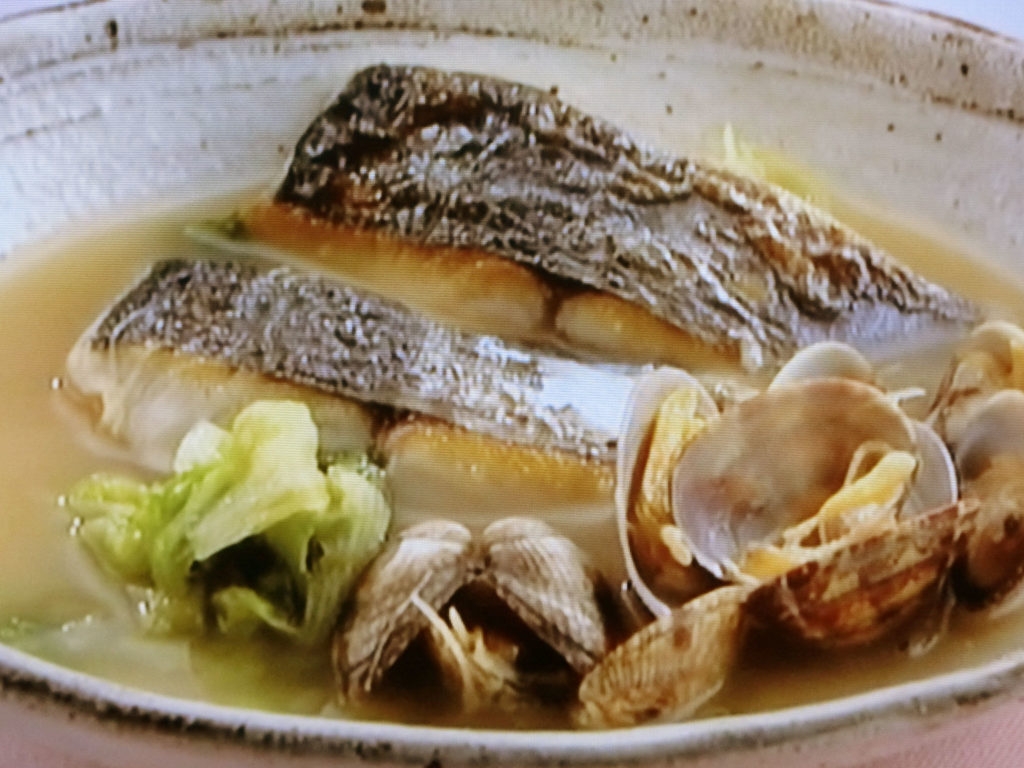 【上沼恵美子のおしゃべりクッキング】サワラとアサリのさっと煮のレシピ・上沼恵美子・岡本健二