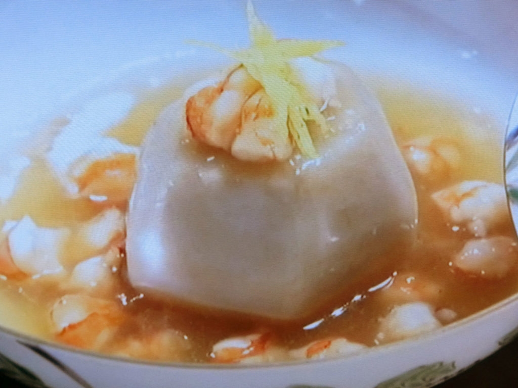 【きょうの料理】里芋のえびそぼろあんのレシピ・江上栄子