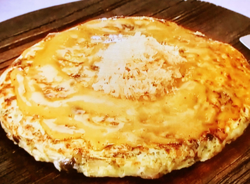 【おかずのクッキング】いろいろきのこのお好み焼きのレシピ・笠原将弘