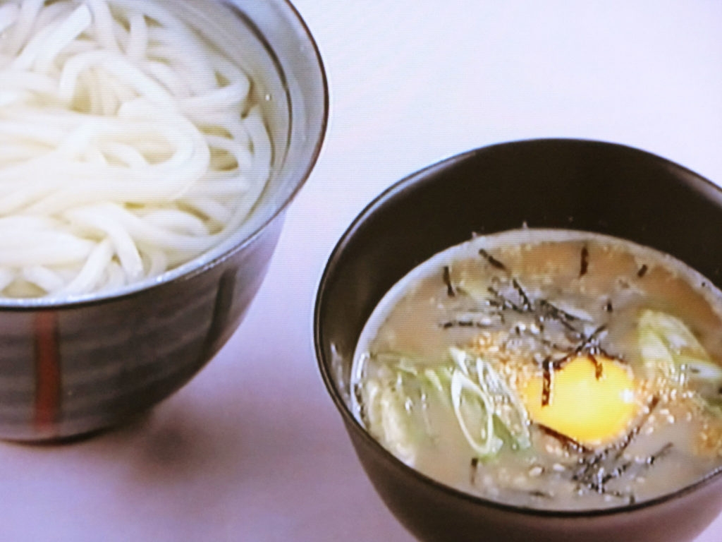 【上沼恵美子のおしゃべりクッキング】釜揚げつけ麺のレシピ・上沼恵美子・岡本健二