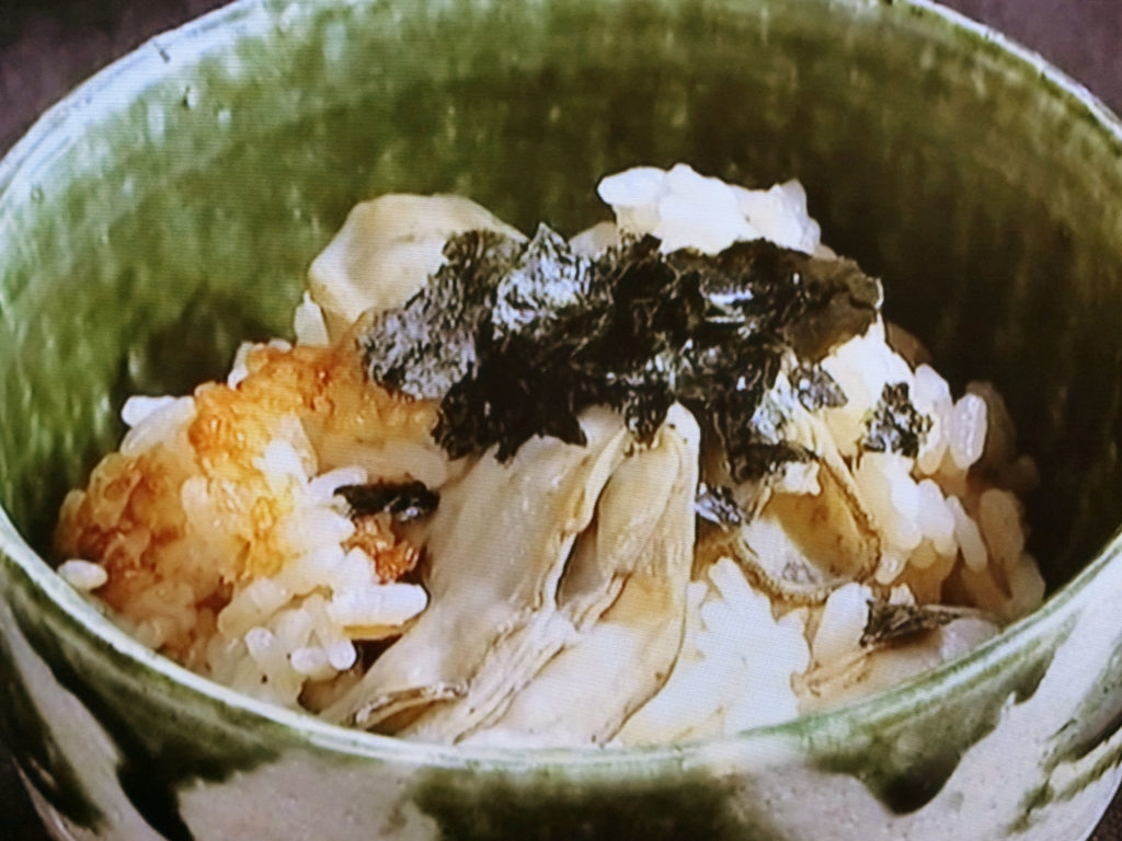 【キューピー３分クッキング】かきごはん バターじょうゆ風味のレシピ・小林まさみ