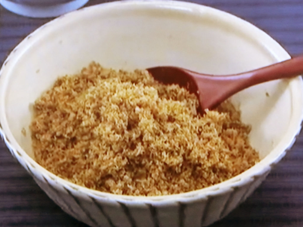 【おかずのクッキング】さばでんぶのレシピ・土井善晴