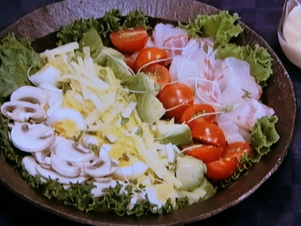 【きょうの料理】黄にらのコブサラダのレシピ・村田裕子