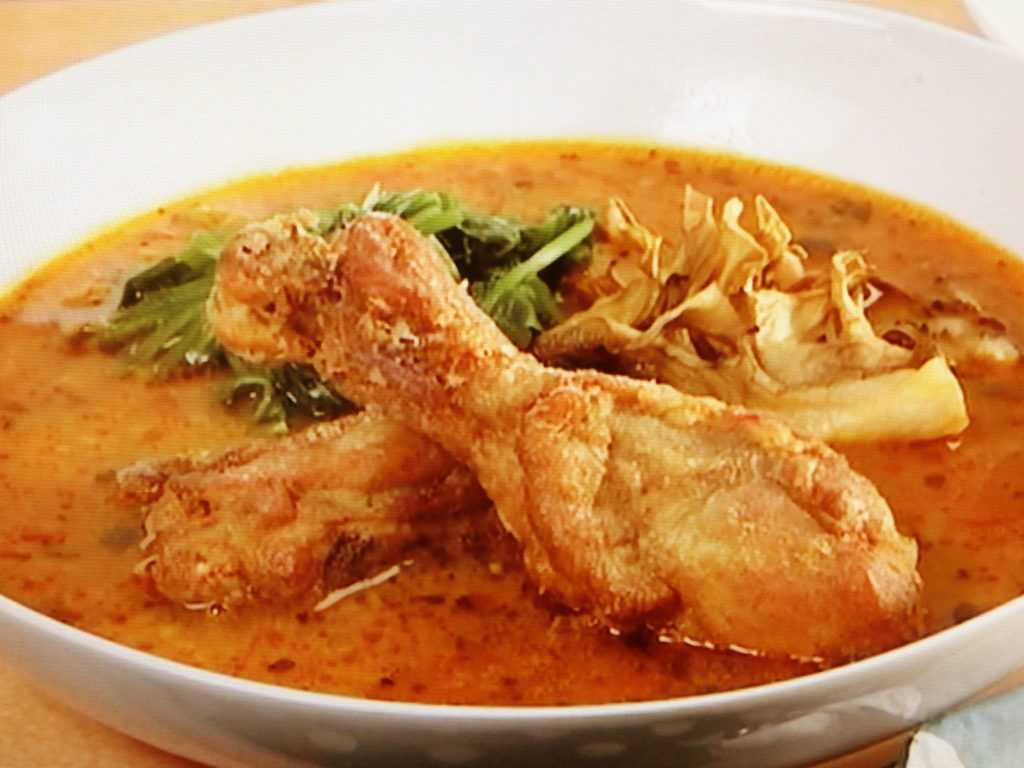【キューピー３分クッキング】骨つき鶏肉のスープカレーのレシピ・藤井恵