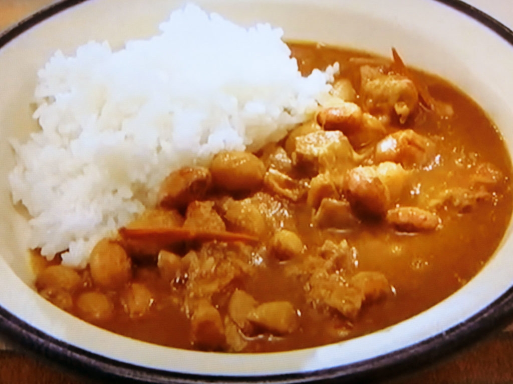 【おかずのクッキング】とら豆のカレーのレシピ・土井善晴