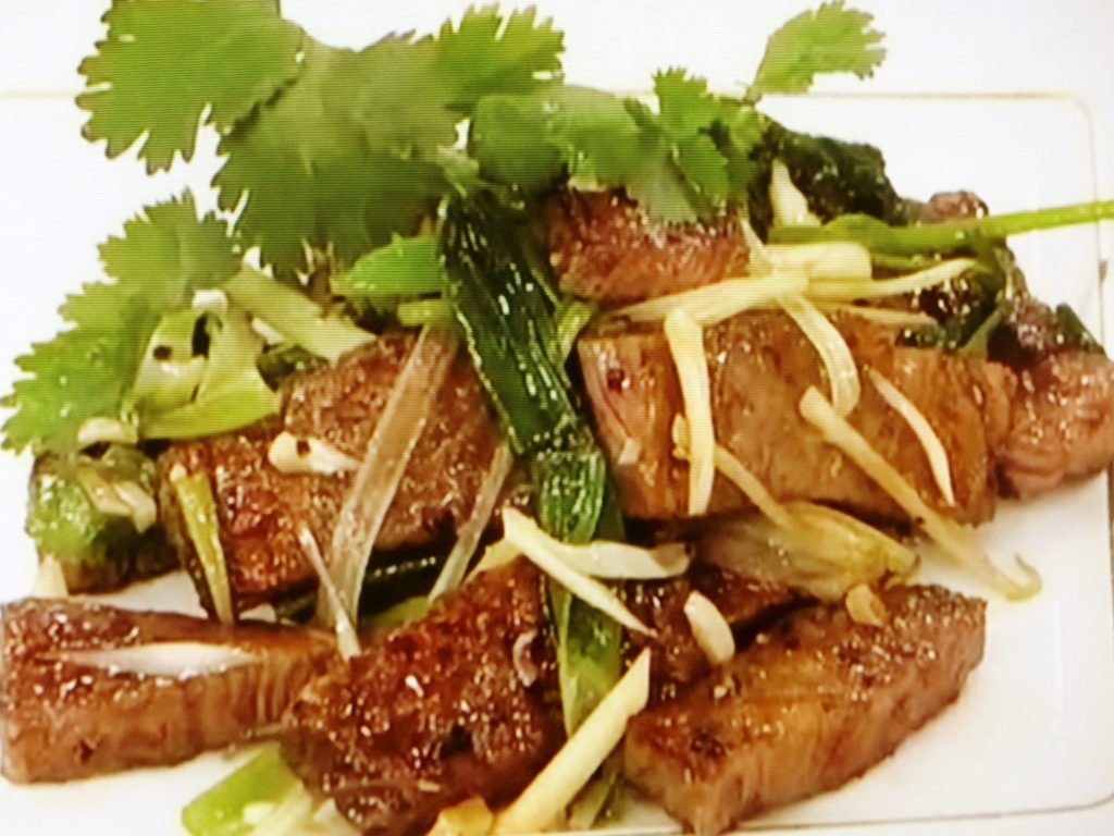 【夢の３シェフ競演】牛肉の香味野菜炒めのレシピ・夢の３シェフ競演・孫成順