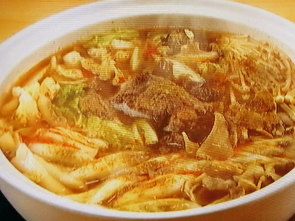 【ノンストップ】山椒しびれ鍋のレシピ・坂本昌行・坂本昌行のOne Dish
