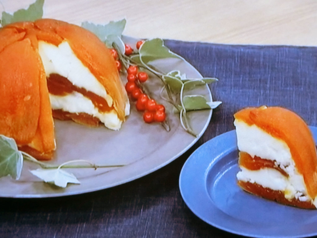 【きょうの料理】干し柿とホワイトチョコのミルフィーユのレシピ・ムラヨシマサユキ
