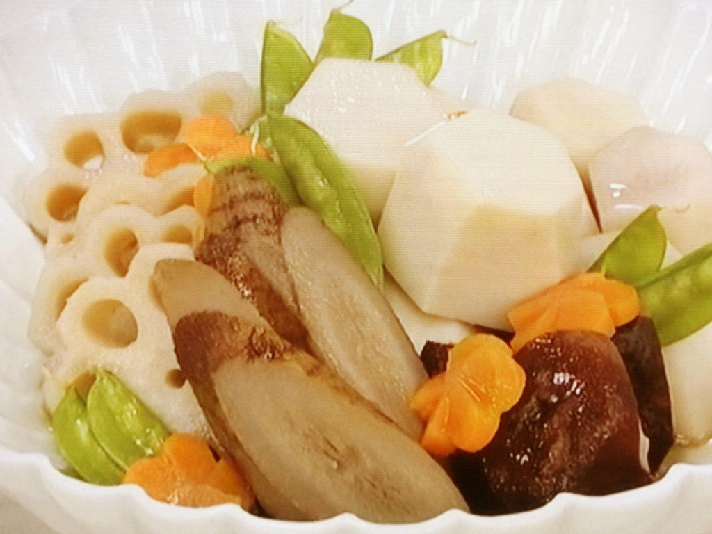 【キューピー３分クッキング】煮しめのレシピ・ワタナベマキ