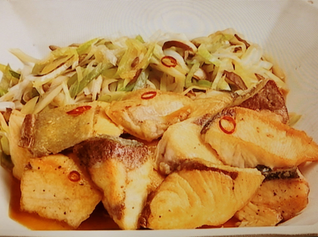 【キューピー３分クッキング】ぶりの焼きづけのレシピ・田口成子
