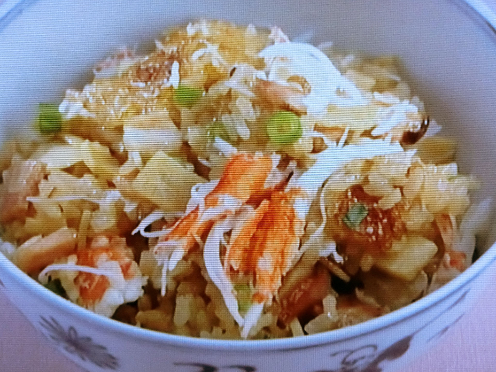 上沼恵美子のおしゃべりクッキング カニおこわ のレシピby上沼恵美子石川智之 1月10日 おさらいキッチン