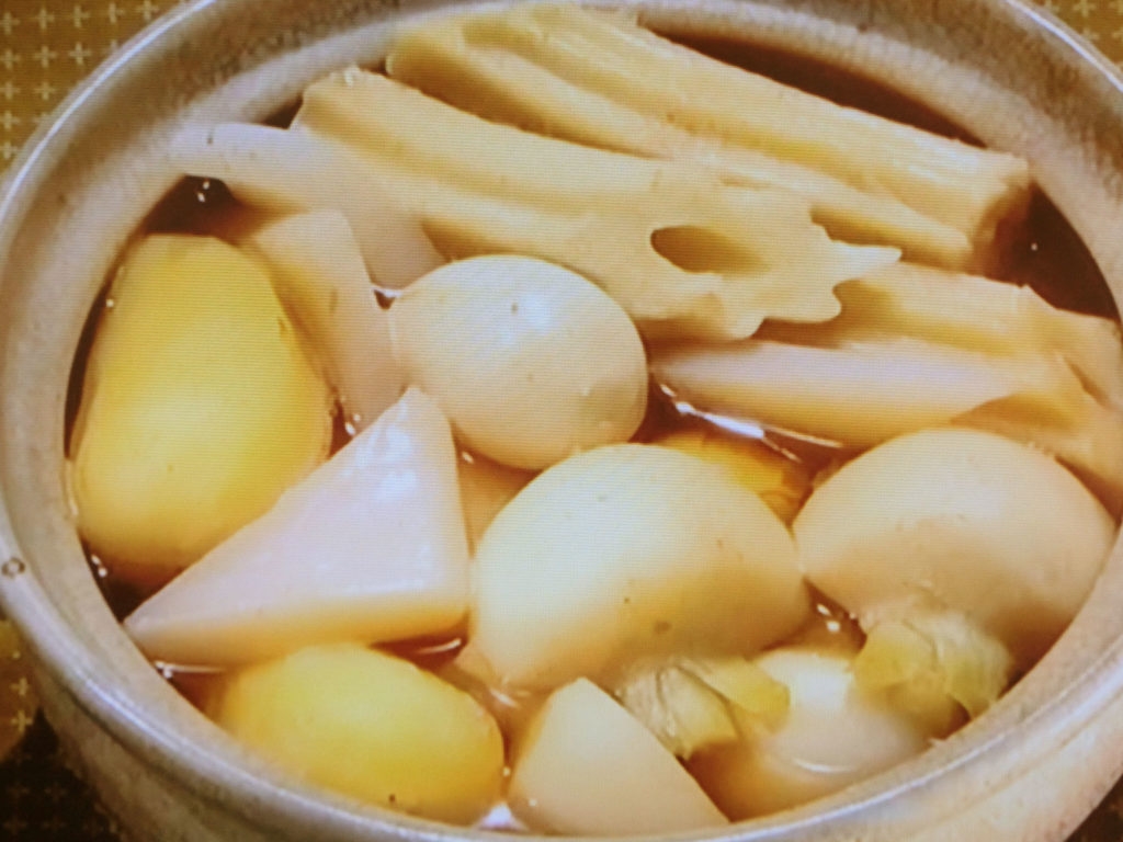【きょうの料理】甘辛だれのおでん風のレシピ・本田明子