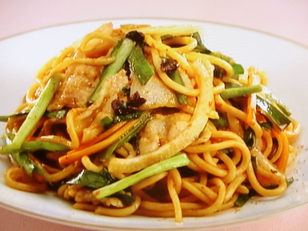 【上沼恵美子のおしゃべりクッキング】麻辣（マーラー）焼きそばのレシピ・上沼恵美子・石川智之