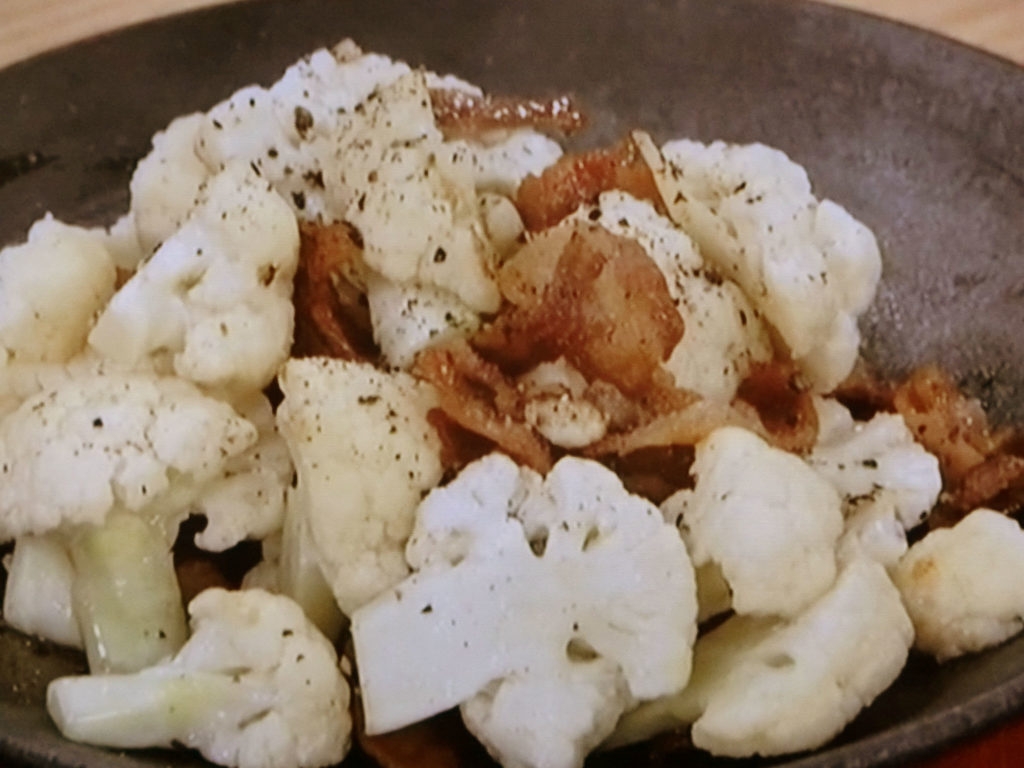 【きょうの料理】豚肉とカリフラワーの甘酢炒めのレシピ・杵島直美
