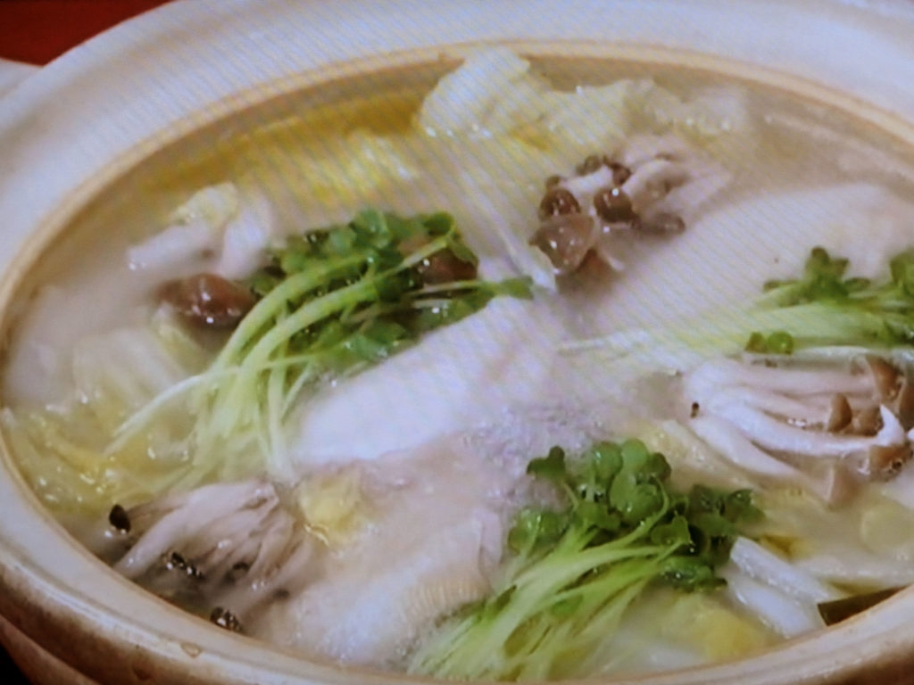 【きょうの料理】水炊き～お好み甘酢だれでのレシピ・杵島直美