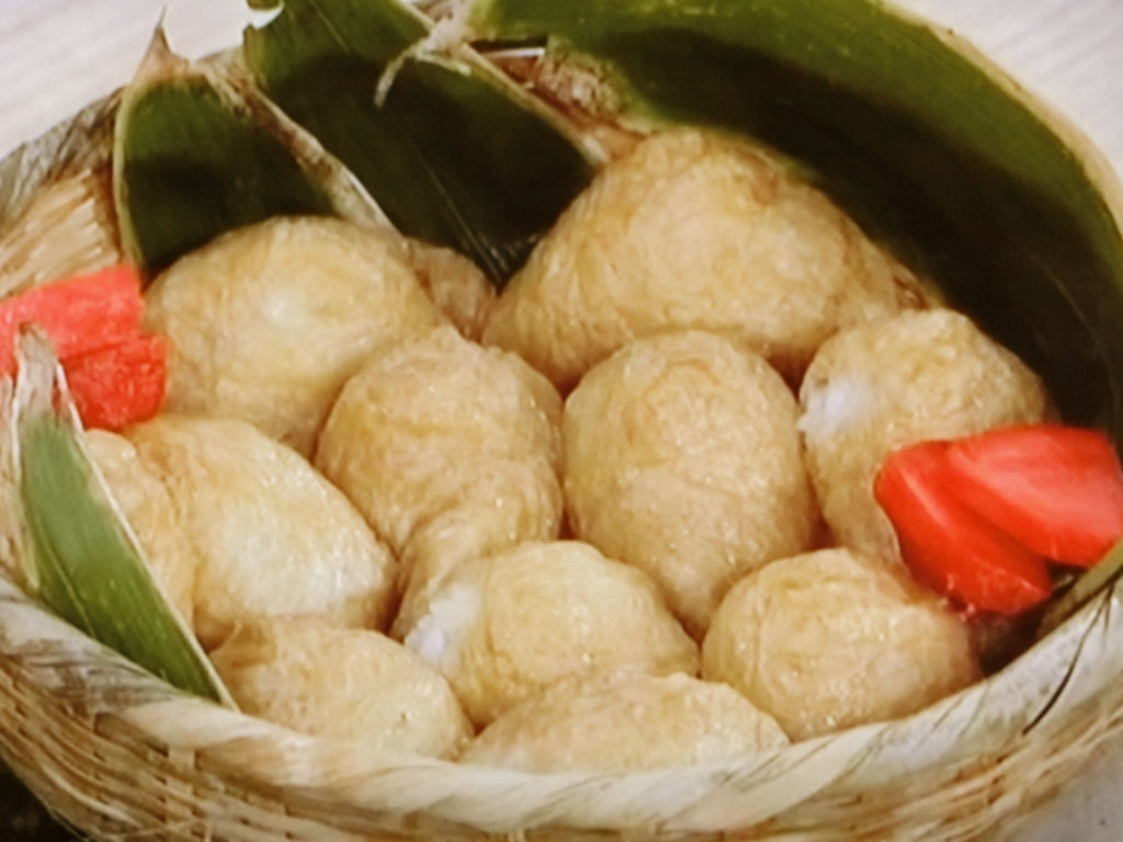 【きょうの料理】蒸しおこわいなりのレシピ・土井善晴