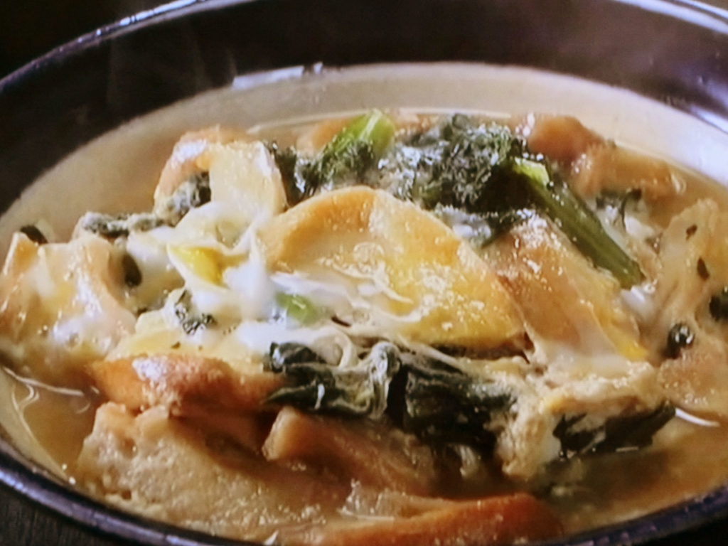 【きょうの料理ビギナーズ】車麩と春菊の卵とじのレシピ