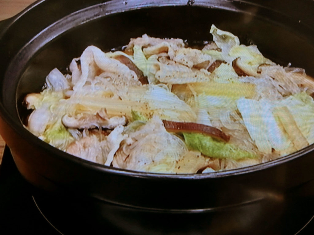 【ノンストップ】白菜と豚バラの蒸し煮のレシピ・笠原将弘・笠原将弘のおかず道場