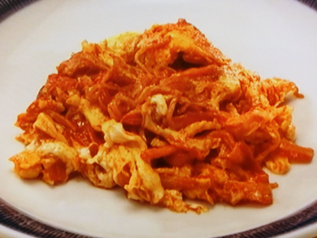 【おかずのクッキング】カニ風味かまぼこ卵炒めのレシピ・土井善晴