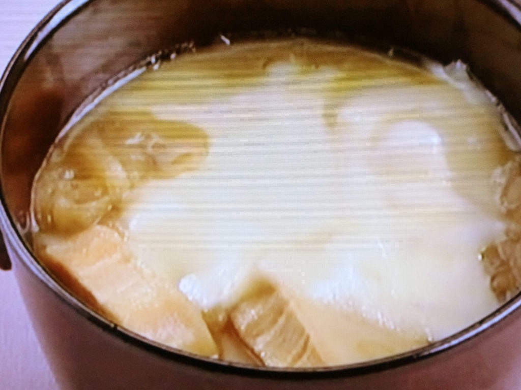 【上沼恵美子のおしゃべりクッキング】焼き麩のオニオンスープのレシピ・上沼恵美子・小池浩司