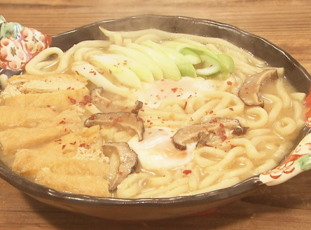 【奥様ここでもう一品】揚げ入り味噌煮込みうどんのレシピ・奥様ここでもう一品・星澤幸子