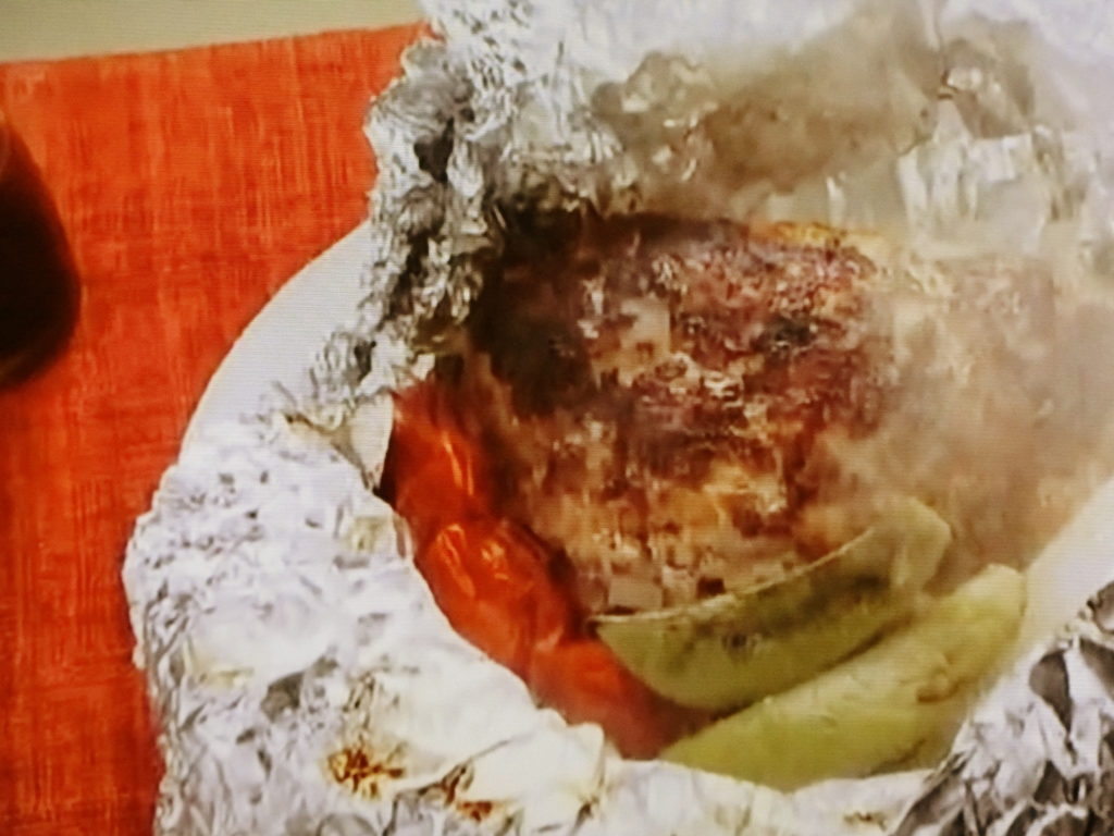 【きょうの料理】BIGハンバーグのホイル焼きのレシピ・大原千鶴