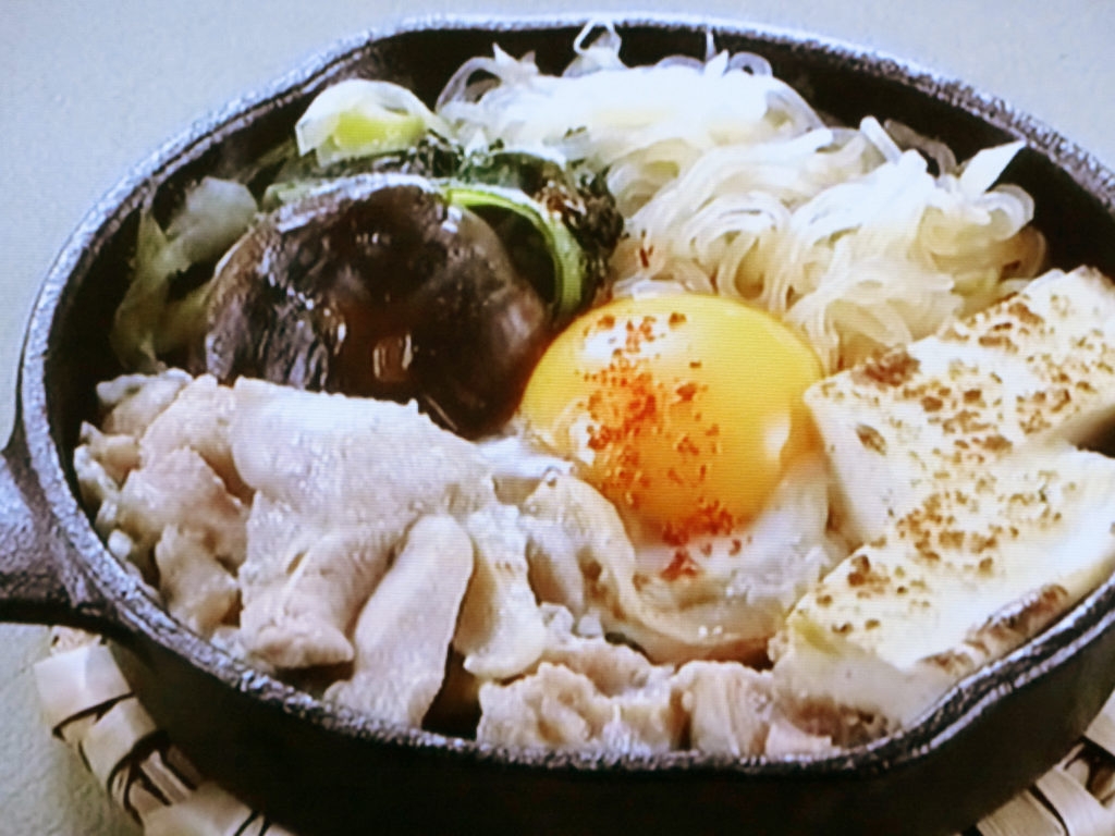 【きょうの料理】鶏すきのレシピ・大原千鶴