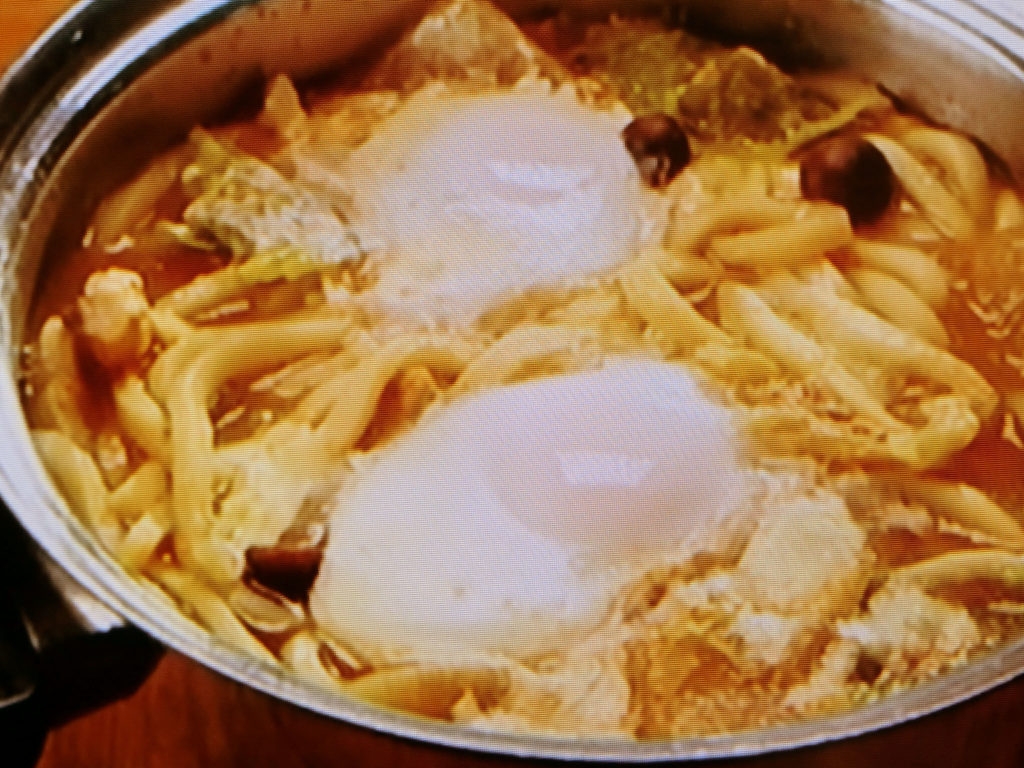 【きじまりゅうたの小腹すいてませんか？】チーズ卵みそ煮込みうどんのレシピ・きじまりゅうた